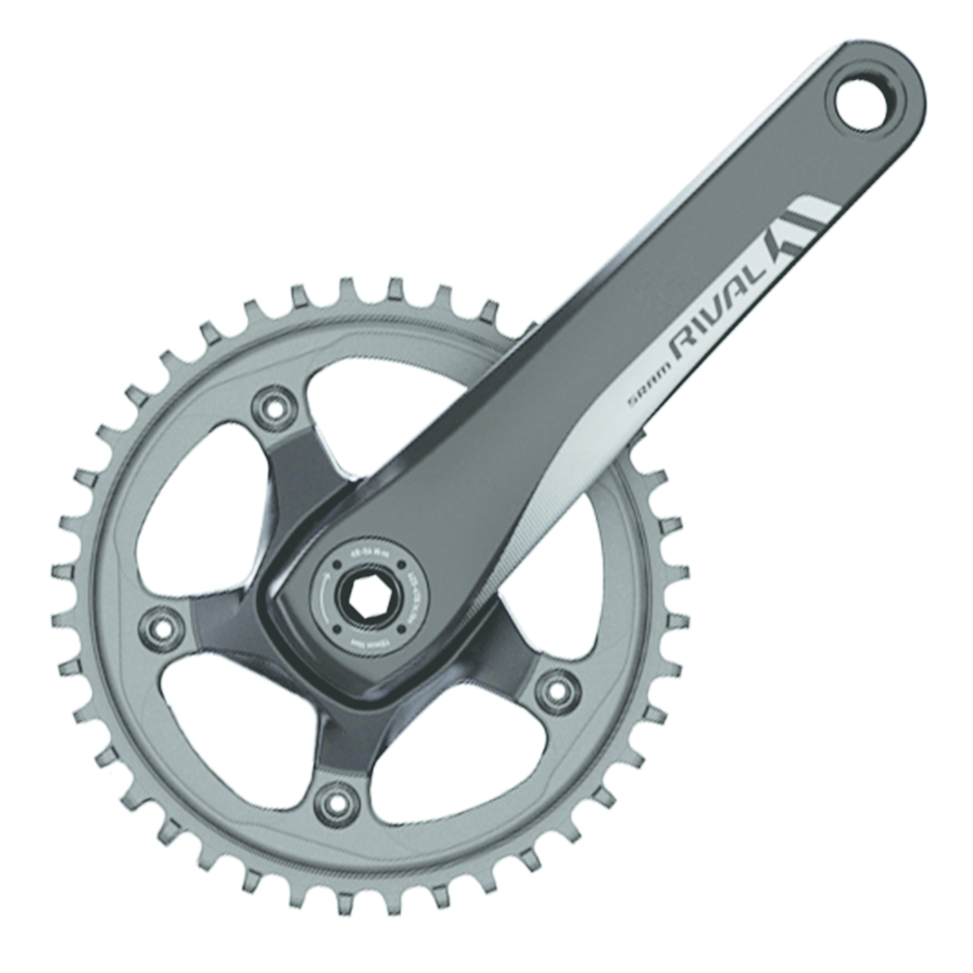 SRAM Rival 1 - 11 Speed Crankset 170mm 50 Tooth 110 BCD 68mm GXP