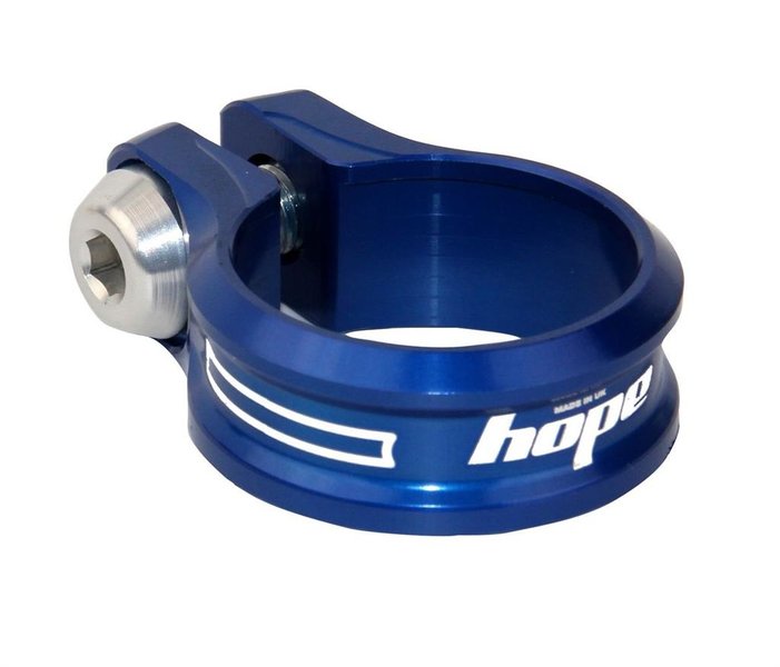 Hope Bolted Seatpost Collar - 31.8 - Blue