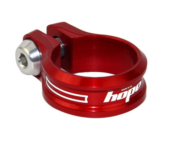 Hope Bolted Seatpost Collar - 31.8 - Red