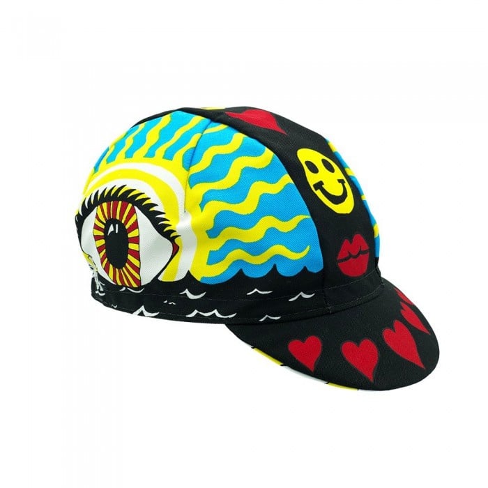 CINELLI Cycling Cap Ana Benaroya 'Eye of the Storm'