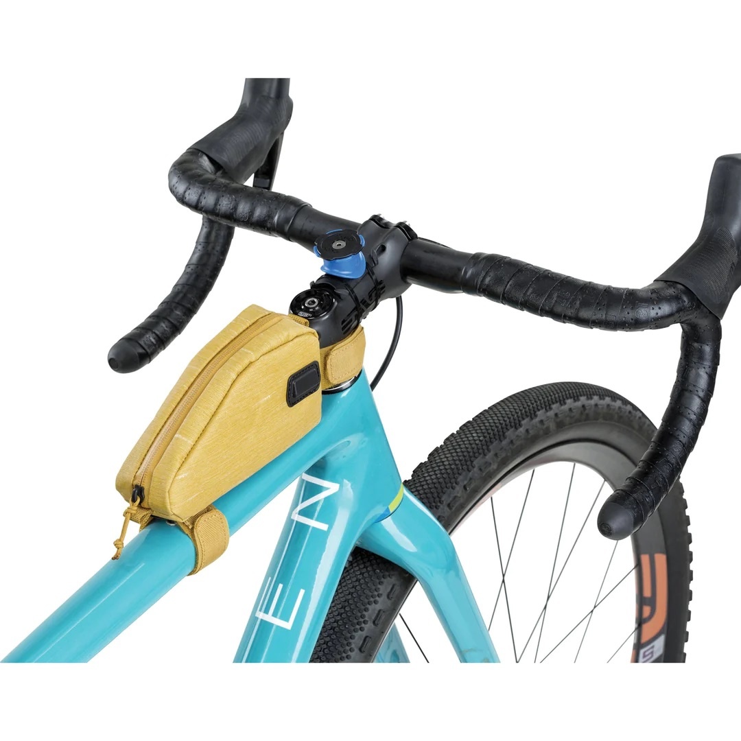 Borsa Da Bici Evoc Top Tube Pack - 0.5L, Per MTB E Gravel, Con Cerniera Idrorepellente, Colore Loam