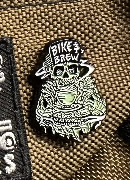 Bike and Brew Limited Edition Skully Pin