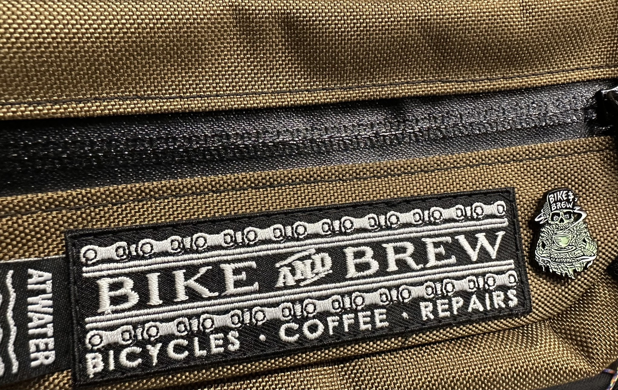 BIKE AND BREW Limited Edition Skully Pin