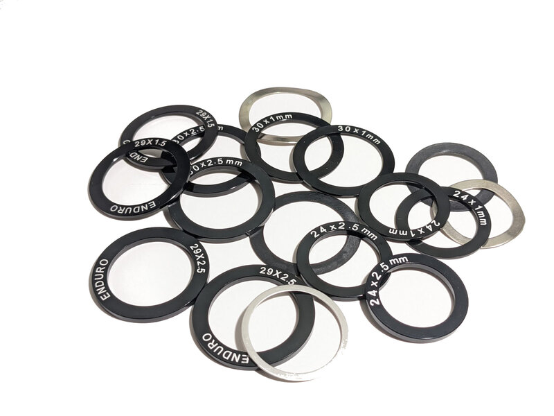 White Industries BB 24mm Spindle Spacer Kit - Bike and Brew