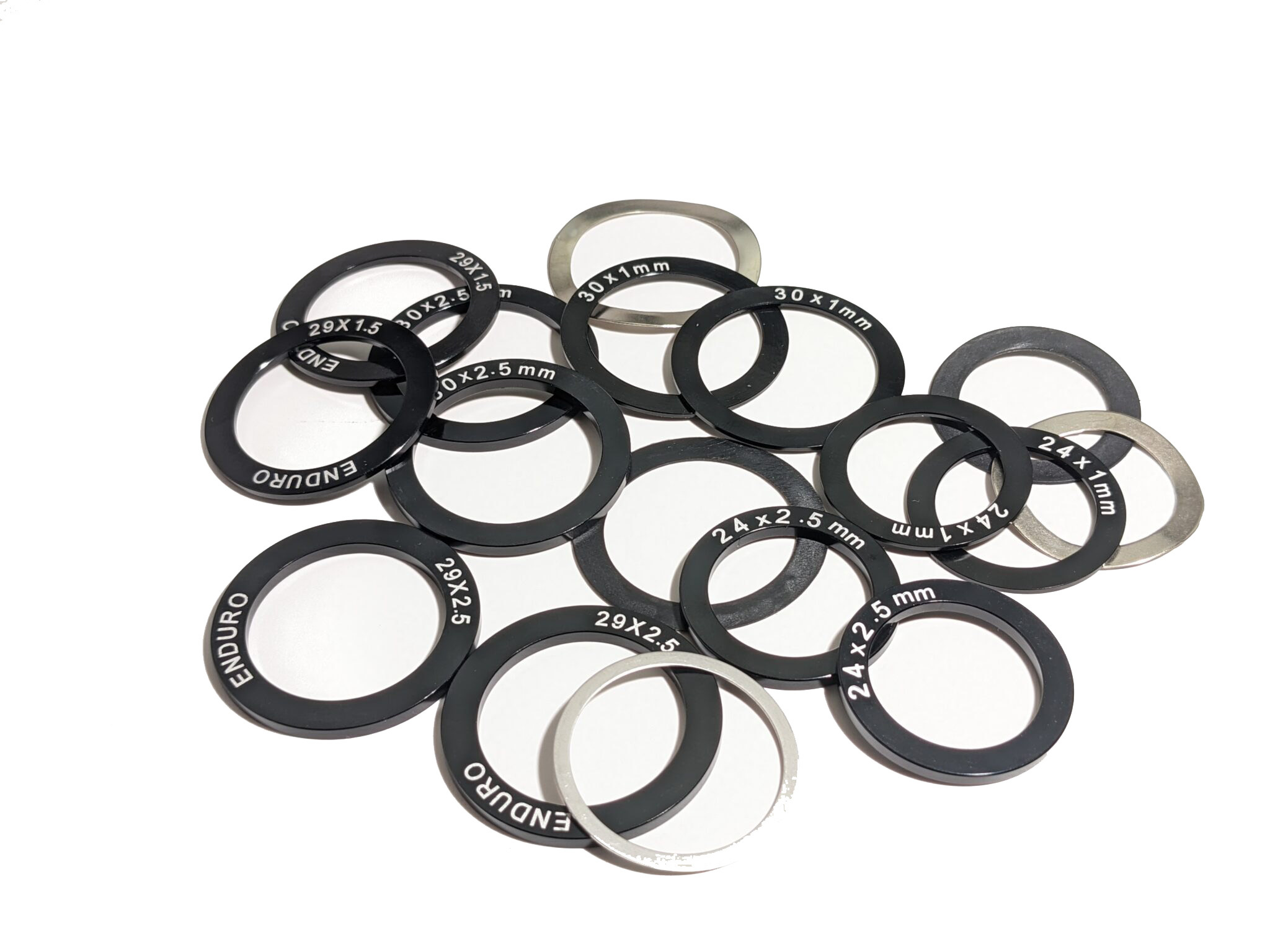 WHITE INDUSTRIES BB 24mm Spindle Spacer Kit