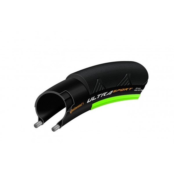 Continental Ultra Sport II 700 x 25 Green/Black Folding