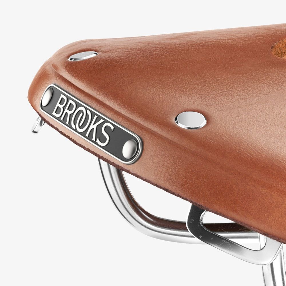 BROOKS B17 Carved Saddle - Honey