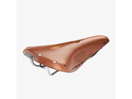 Brooks B17 Carved Saddle - Honey