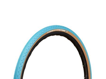 Panaracer Gravel King SK Tire 700x43 Turquoise LTD