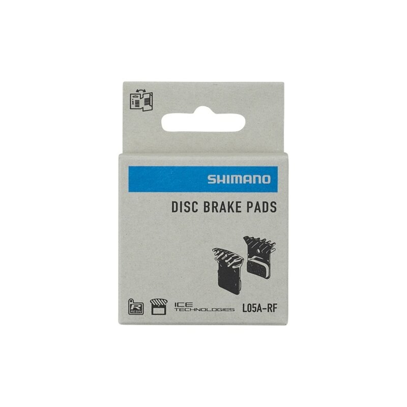 Shimano L05A Disc Brake Pads with Fin - Resin - Bike and Brew