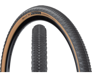 パーツ TERAVAIL CANNONBALL 650b x 40 Cannonball Tire - 650b x 40 Tubeless Folding Tan Light and