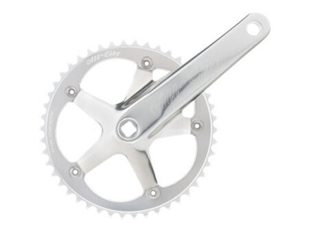 White Industries M30 Crankset 170mm - Silver (Chainring not