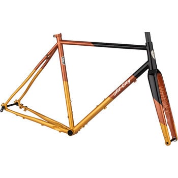 ALL-CITY Cosmic Stallion Frameset -  Black/Brick/Bronze - 55cm