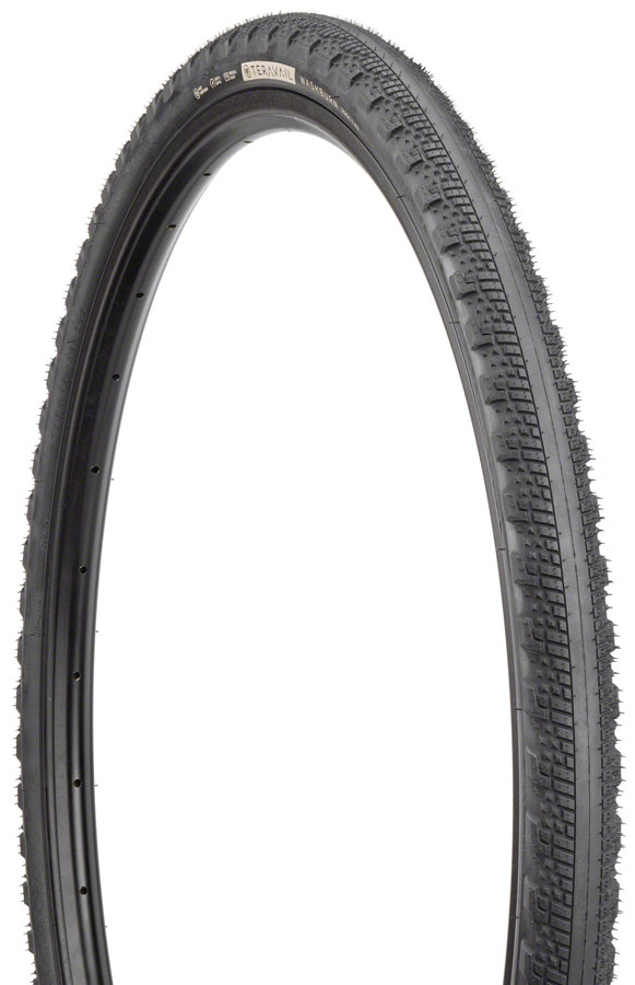 TERAVAIL Washburn Tire - 700 x 42, Tubeless, Folding, Black, Light and Supple