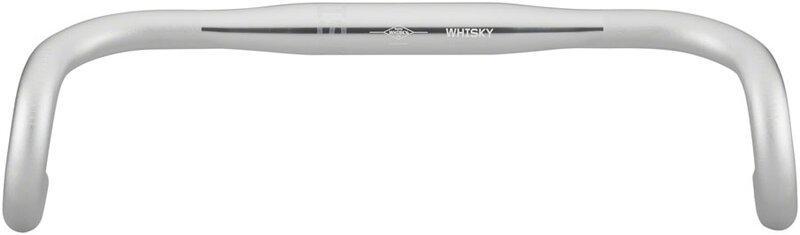 Whisky Parts Co. No.7 12F Drop Handlebar - Aluminum, 31.8mm, 46cm,Silver