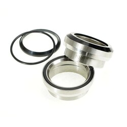 ENDURO 1-1/8 External Cup Headset 34mm EC Stainless Silver
