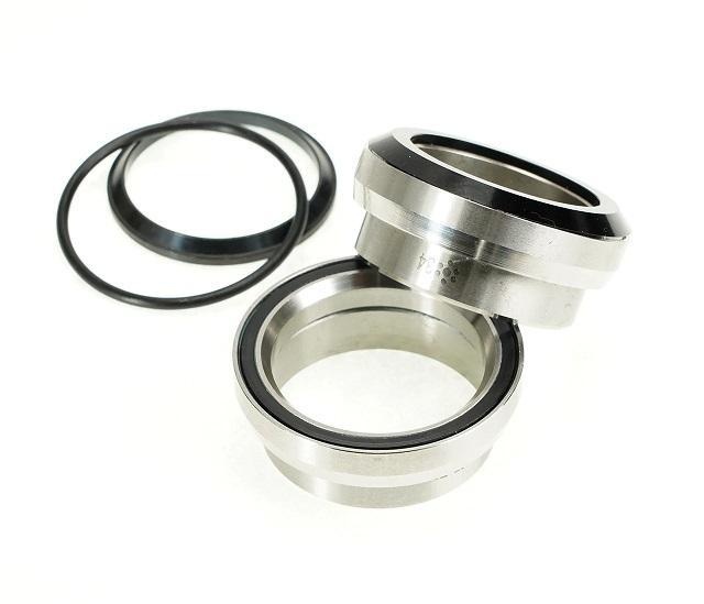 ENDURO 1-1/8 External Cup Headset 34mm EC Stainless Silver