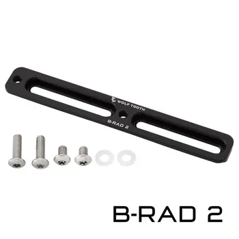 WOLFTOOTH COMPONENTS B-Rad Mounting Base, 2 threaded holes