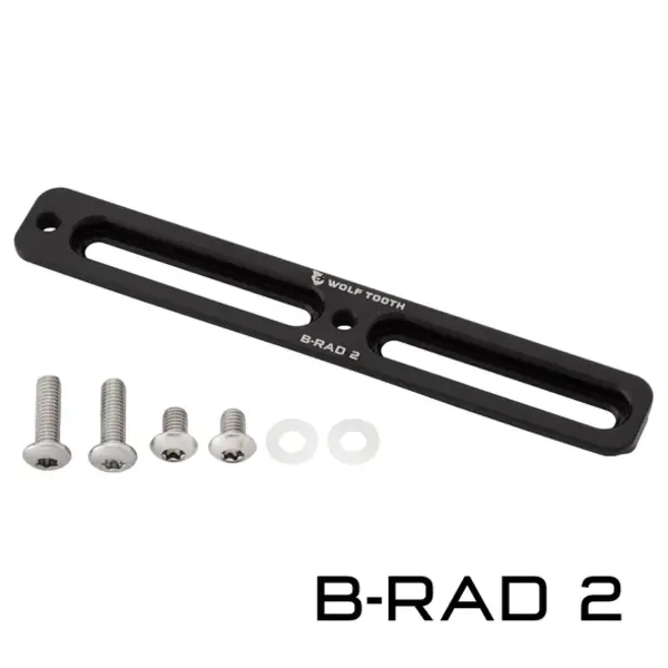 Wolf Tooth Components B-Rad Mounting Base, 2 threaded holes