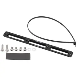 WOLFTOOTH COMPONENTS B-Rad 3-slot Mounting Base, 4 threaded holes