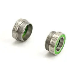 ENDURO MaxHit Bottom Bracket, BSA, for 24mm Spindle, Integrated Bearings, Silver