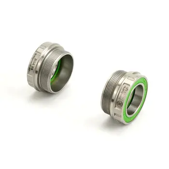 ENDURO MaxHit Bottom Bracket, BSA, for 24mm Spindle, Integrated Bearings, Silver