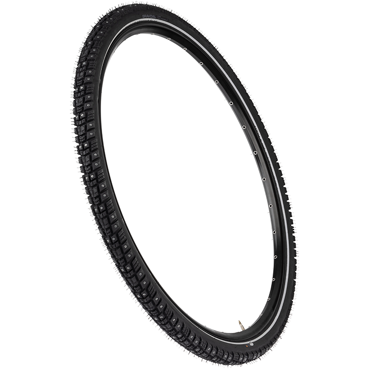 45NRTH Gravdal Tire - 700 x 45, Clincher, Steel, Black, 33tpi, 252 Carbide Steel Studs
