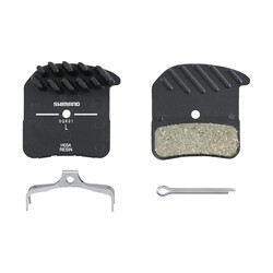 SHIMANO H03A Disc Brake Pads Resin Pair W/Fin
