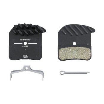 SHIMANO H03A Disc Brake Pads Resin Pair W/Fin