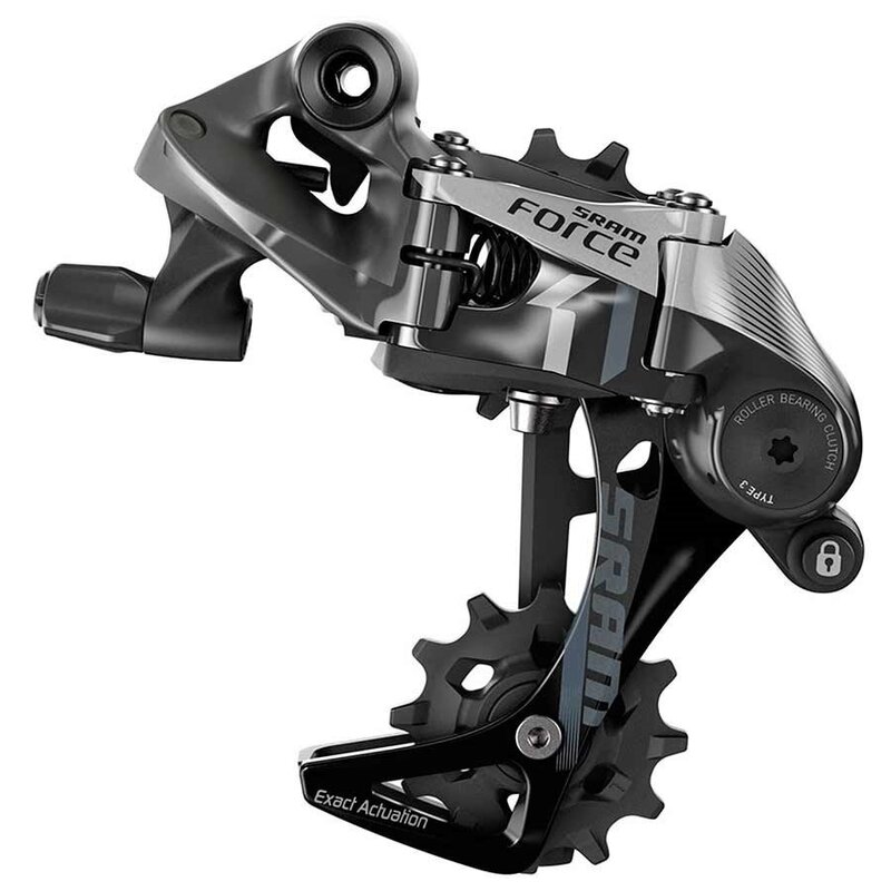 SRAM Force 1×11 ハイドロリックシフター・ディレイラーセット SRAM Force1 Type 3.0 Long Cage 11SPD Rear Derailleur - Bike and Brew