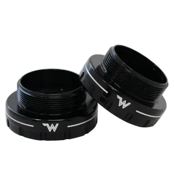 White Industries External BSA BB30 Bottom Bracket Black
