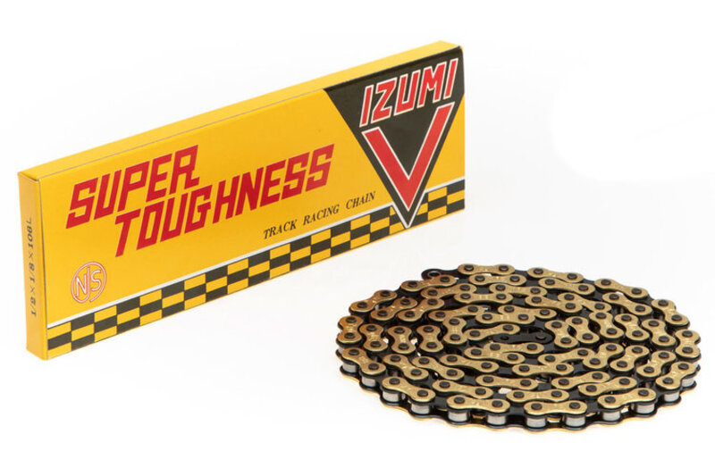 IZUMI Super Toughness Chain 1/2x1/8 V Gold 106L