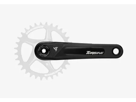 RaceFace Turbine Crankarms 165mm BLK (No Rings)