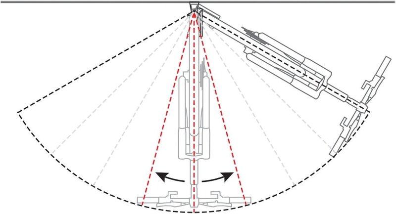 Turn up Bike Holder, SWING-UP DX Series