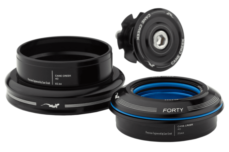 Cane Creek 40 headset- ZS44/28.6 - EC44/40 TAPER BLK - Bike and Brew