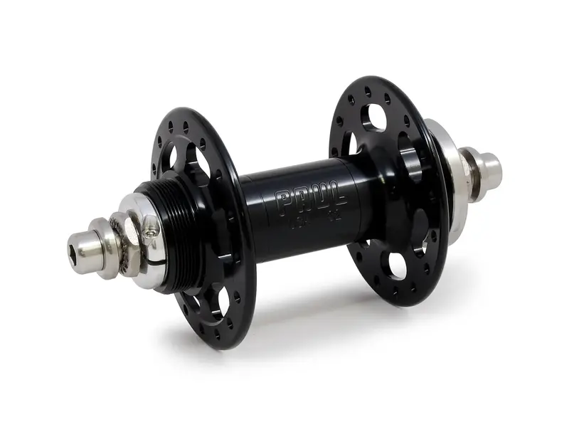 High Flange  Rear Hub, 120mm, 32 Hole, Bolt-On Black