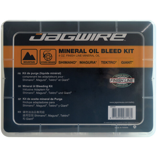 Jagwire Pro Bleed kit, Mineral oil