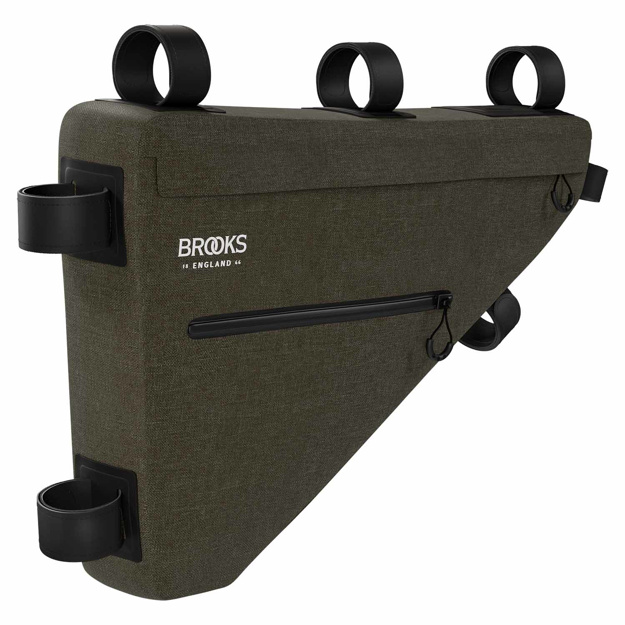 BROOKS Scape Full Frame Bag - Mud Green