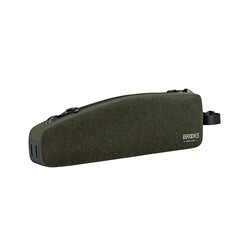 BROOKS ENGLAND Scape Top Tube bag Long - Mud Green