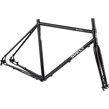 SURLY BIKES Preamble Frameset - Hi-Viz Black