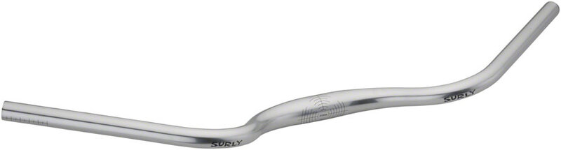 SURLY terminal bar サーリー　ターミナルバーシルバー Surly Terminal Handlebar 31.8 40mm Rise Silver - Bike and Brew