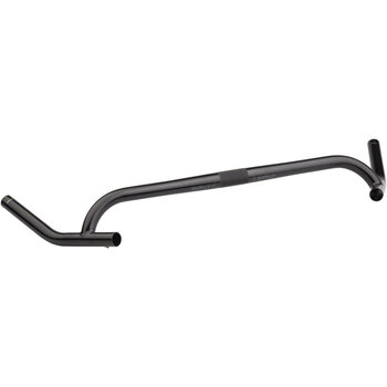Surly Corner Bar Handlebar - 25.4mm clamp, 50cm Width, Chromoly, Black