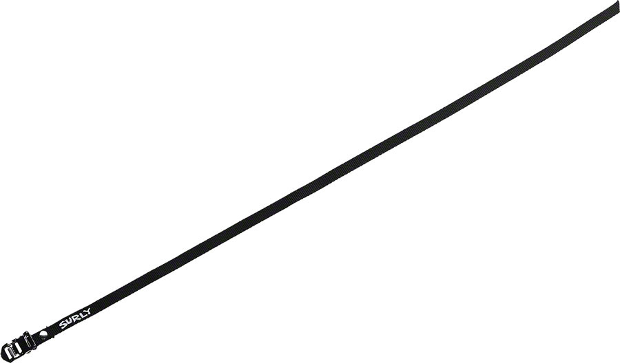 SURLY Junk Strap 120cm Rack Strap: Black with Stainless Buckle~ Each
