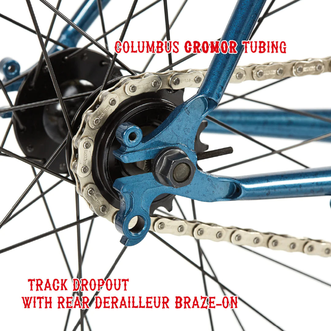 Cinelli Tutto Plus Crystal Blue Bike and Brew