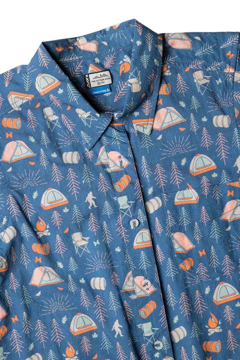 KAVU Girl Party Camp Gear Shirt