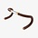 BROOKS ENGLAND Cambium Rubber Bar Tape - Brown