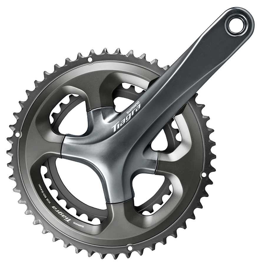 Shimano Tiagra FC-4700 Crankset 10spd 170mm, 34/50T, BCD:110, H2, 68mm, 43.5mm, Grey - Bike and Brew Shimano Tiagra FC-4700 Crankset 10spd 170mm, 34/50T, BCD:110, H2, 68mm, 43.5mm, Grey - Bike and Brew