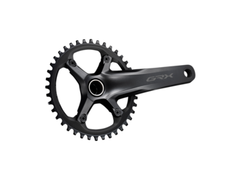 SHIMANO - SHIMANO GRX FC-RX600-1 クランクセット 40T Amazon | Shimano GRX FC-RX600-1 クランクセット - 165mm 11速