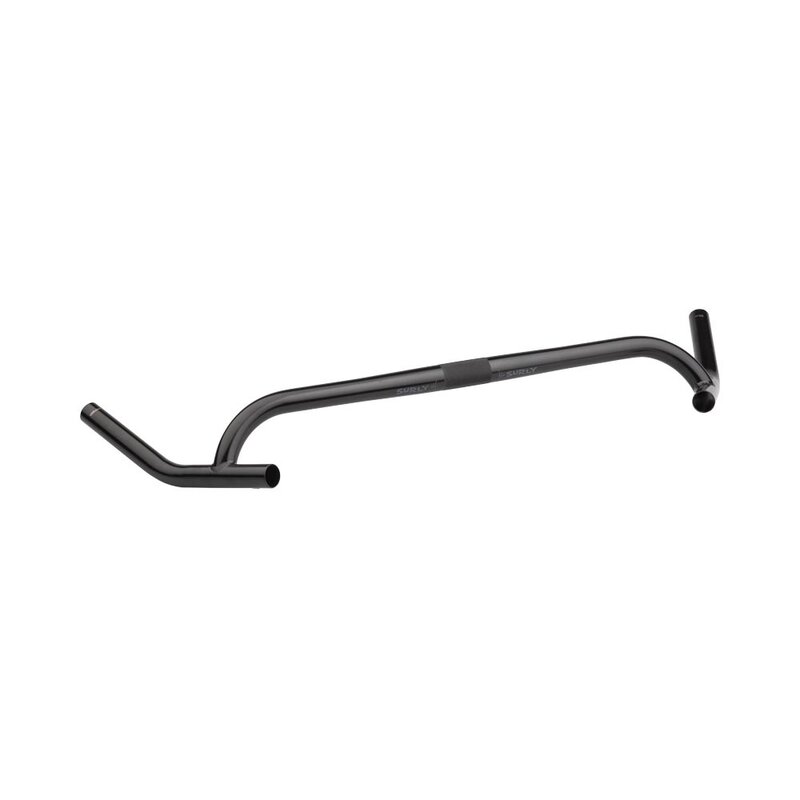 パーツ SURLY CORNER BAR 46cm Surly Corner Bar Handlebar - 25.4mm clamp, 46cm Width, Chromoly