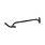 SURLY BIKES Corner Bar Handlebar - 25.4mm clamp, 54cm Width, Chromoly, Black